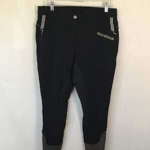 Felix Bühler Women's Full Grip Riding Breeches - Black/Grey, Size L